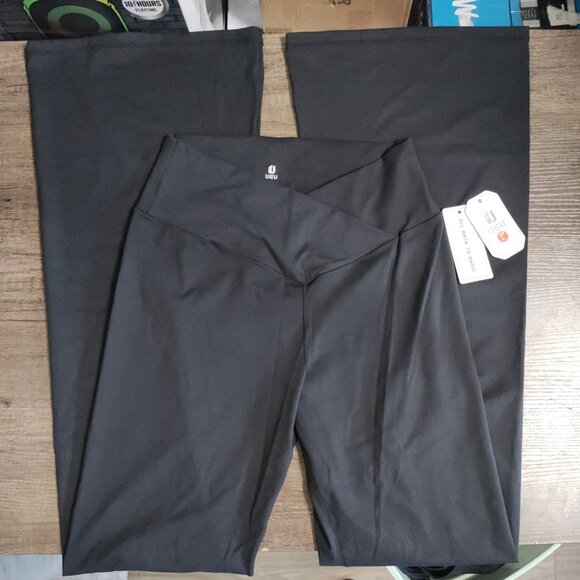 UEU Dark Gray Flare Athletic Leggings - Size Large NWT - Picture 4 of 4